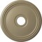 Ekena Millwork Diane Ceiling Medallion (Fits Canopies up to 5 3/8"), 18"OD x 3 5/8"ID x 1 1/8"P, Gobi Desert CM18DIGDF - alternate 1